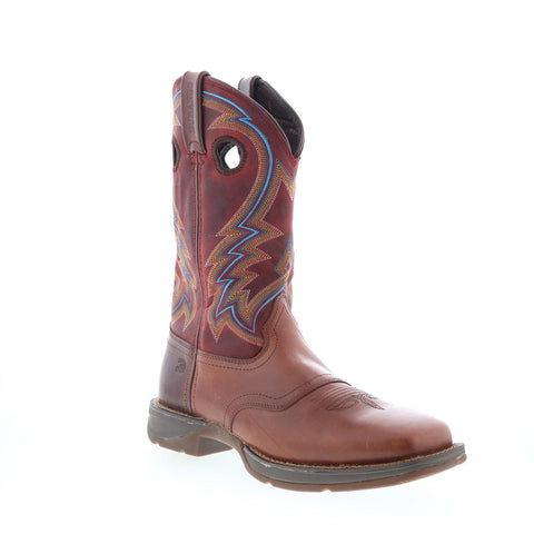 Durango Rebel DDB0391 Mens Brown Leather Slip On Western Boots