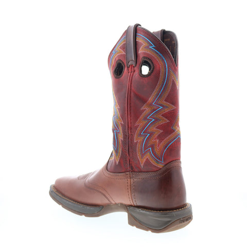 Durango Rebel DDB0391 Mens Brown Leather Slip On Western Boots