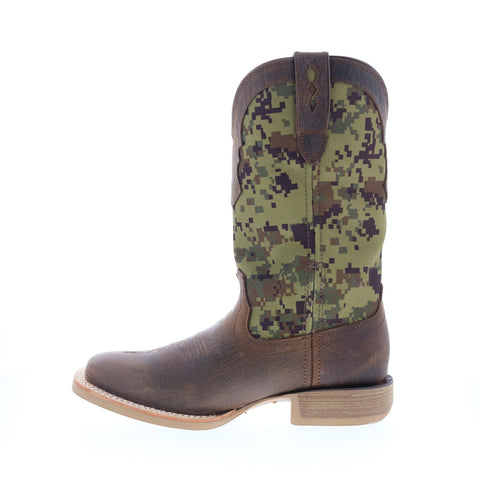 Durango Rebel Pro DDB0396 Mens Brown Leather Slip On Western Boots