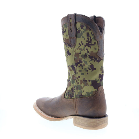 Durango Rebel Pro DDB0396 Mens Brown Leather Slip On Western Boots