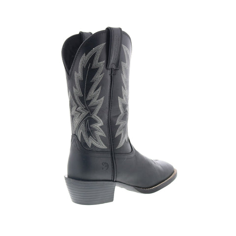 Durango Westward DDB0423 Mens Black Leather Slip On Western Boots