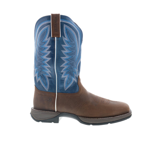 Durango Rebel DDB0429 Mens Brown Leather Slip On Western Boots