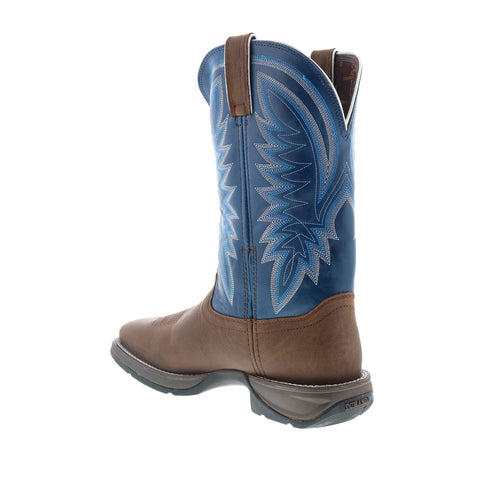 Durango Rebel DDB0429 Mens Brown Leather Slip On Western Boots