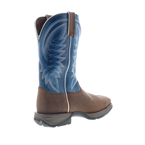 Durango Rebel DDB0429 Mens Brown Leather Slip On Western Boots