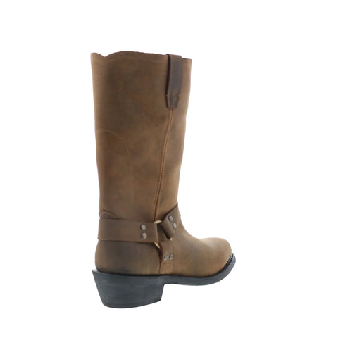 Dingo Dean Harness DI-19047 Mens Brown Extra Wide Cowboy Western Boots