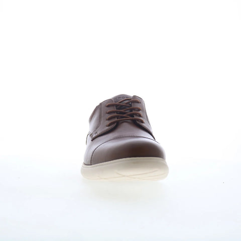 Rockport Declan RMDECLAN Mens Brown Oxfords & Lace Ups Cap Toe Shoes