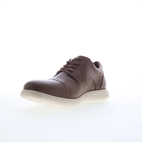 Rockport Declan RMDECLAN Mens Brown Oxfords & Lace Ups Cap Toe Shoes