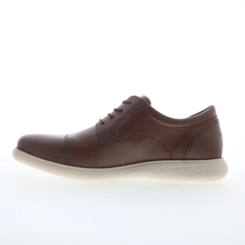 Rockport Declan RMDECLAN Mens Brown Oxfords & Lace Ups Cap Toe Shoes