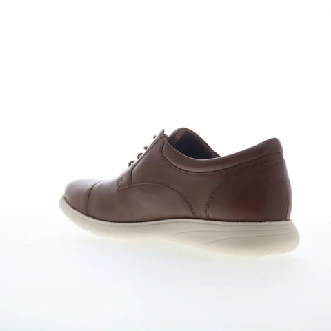 Rockport Declan RMDECLAN Mens Brown Oxfords & Lace Ups Cap Toe Shoes