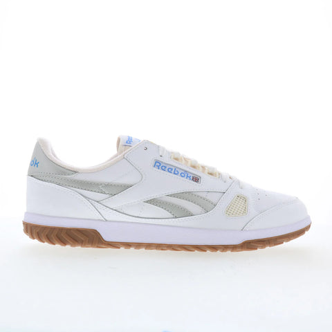 Reebok Defiance 88 Mens White Leather Lace Up Lifestyle Sneakers Shoes