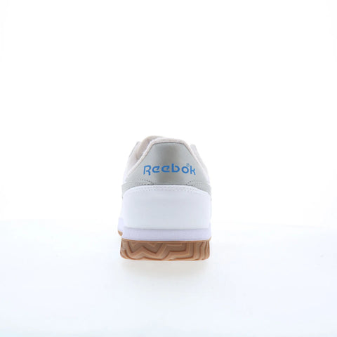 Reebok Defiance 88 Mens White Leather Lace Up Lifestyle Sneakers Shoes