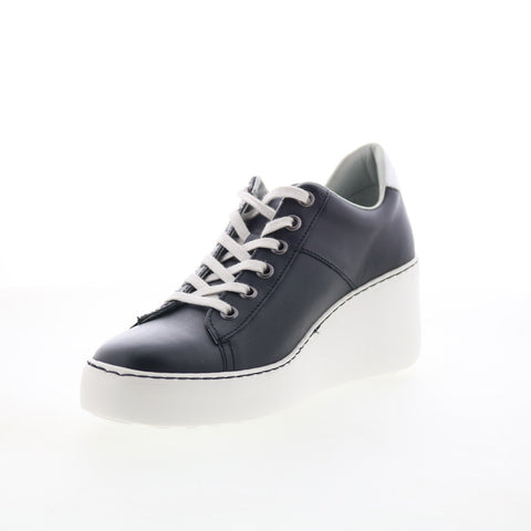 Fly London Delf DELF580FLY-003 Womens Black Leather Lifestyle Sneakers Shoes