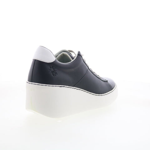 Fly London Delf DELF580FLY-003 Womens Black Leather Lifestyle Sneakers Shoes