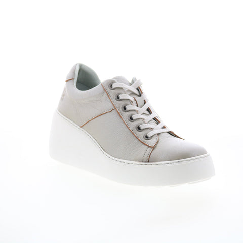Fly London Delf DELF580FLY-004 Womens Silver Lifestyle Sneakers Shoes