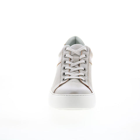 Fly London Delf DELF580FLY-004 Womens Silver Lifestyle Sneakers Shoes