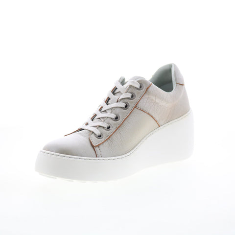 Fly London Delf DELF580FLY-004 Womens Silver Lifestyle Sneakers Shoes