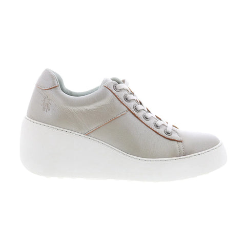 Fly London Delf DELF580FLY-004 Womens Silver Lifestyle Sneakers Shoes