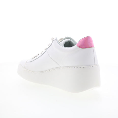 Fly London Delf DELF580FLY-013 Womens White Leather Lifestyle Sneakers Shoes