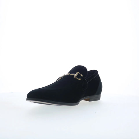 Steve Madden Delrayy DELR02M1 Mens Black Loafers & Slip Ons Penny Shoes