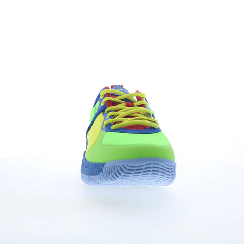AND1 Delta TPR AD90202MKMR Mens Green Mesh Athletic Basketball Shoes