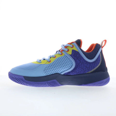 AND1 Delta TPR AD90202MLDU Mens Blue Mesh Athletic Basketball Shoes