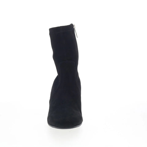 Aquatalia Demetra TW5DEMA1 Womens Black Suede Pull On Ankle & Booties Boots