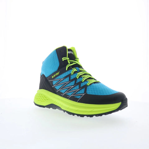 Hi-Tec Demolisher Mid CH80046M-BMY Mens Blue Synthetic Lace Up Hiking Boots