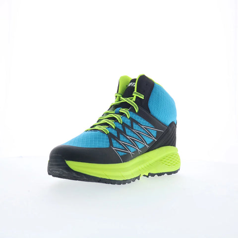 Hi-Tec Demolisher Mid CH80046M-BMY Mens Blue Synthetic Lace Up Hiking Boots