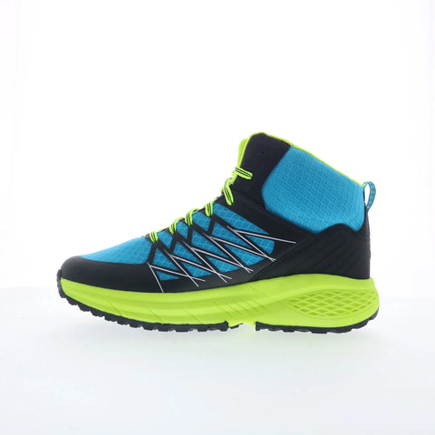 Hi-Tec Demolisher Mid CH80046M-BMY Mens Blue Synthetic Lace Up Hiking Boots
