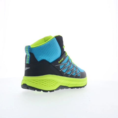 Hi-Tec Demolisher Mid CH80046M-BMY Mens Blue Synthetic Lace Up Hiking Boots
