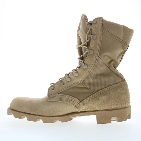 Altama Desert Made In USA 4156 Mens Beige Suede Lace Up Tactical Boots