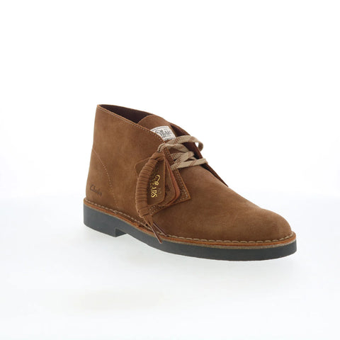 Clarks Desert Boot Evo 26181145 Mens Brown Suede Lace Up Desert Boots