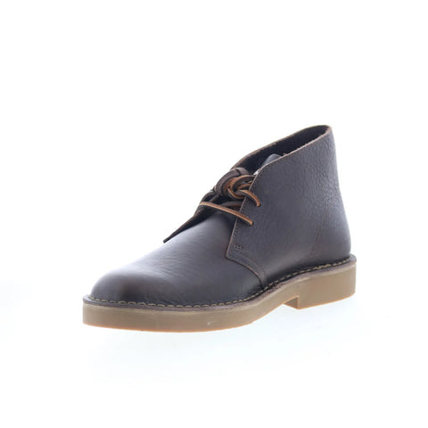 Clarks Desert Boot Evo 26183363 Mens Brown Leather Lace Up Desert Boots