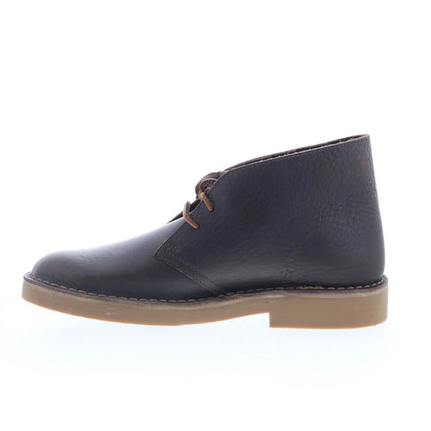 Clarks Desert Boot Evo 26183363 Mens Brown Leather Lace Up Desert Boots