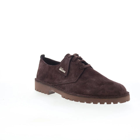 Clarks Desert Rock LO 26177798 Mens Brown Oxfords & Lace Ups Plain Toe Shoes