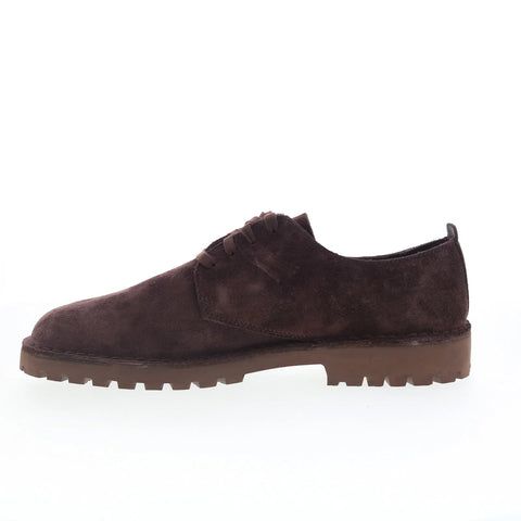 Clarks Desert Rock LO 26177798 Mens Brown Oxfords & Lace Ups Plain Toe Shoes
