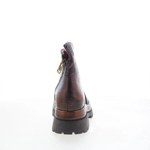 A.S. 98 Devin Womens Brown Leather Zipper Casual Dress Boots