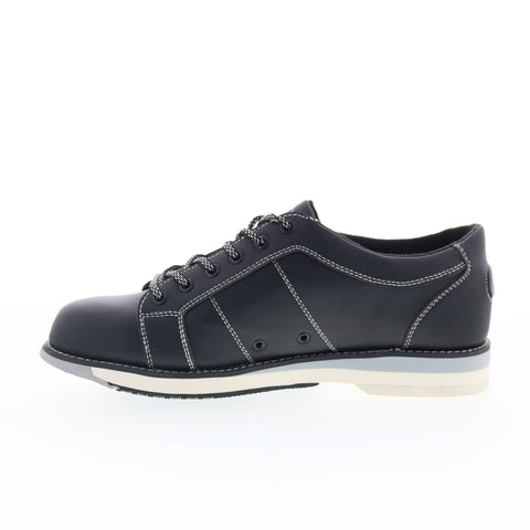 Dexter Dex-6 Mens Black Synthetic Lace Up Athletic Bowling Shoes
