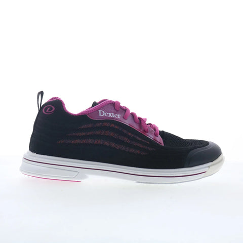 Dexter Dexlite Knit DW0002191 Womens Black Canvas Athletic Bowling Shoes 