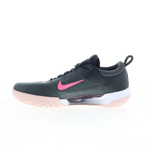 Nike Court Zoom NXT DH0222-001 Womens Black Canvas Athletic Tennis Shoes