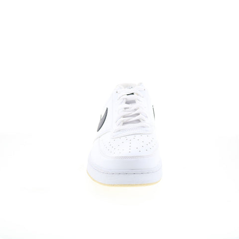 Nike Court Vision Low Next Nature Mens White Leather Lifestyle Sneakers Shoes