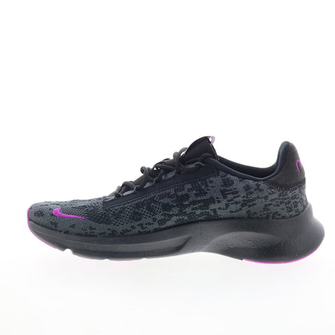 Nike SuperRep Go 3 Next Nature Flyknit Womens Black Mesh Athletic Shoes