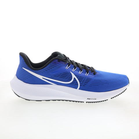 Nike Air Zoom Pegasus 39 DH4071-400 Mens Blue Mesh Athletic Running Shoes