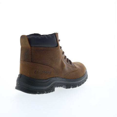 Die Hard Festiva DH50260 Mens Brown Wide Leather Work & Safety Boots