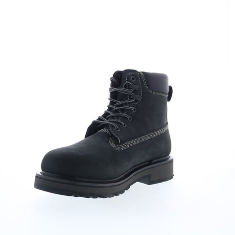 Die Hard Crusader DH60160 Mens Black Nubuck Lace Up Work & Safety Boots