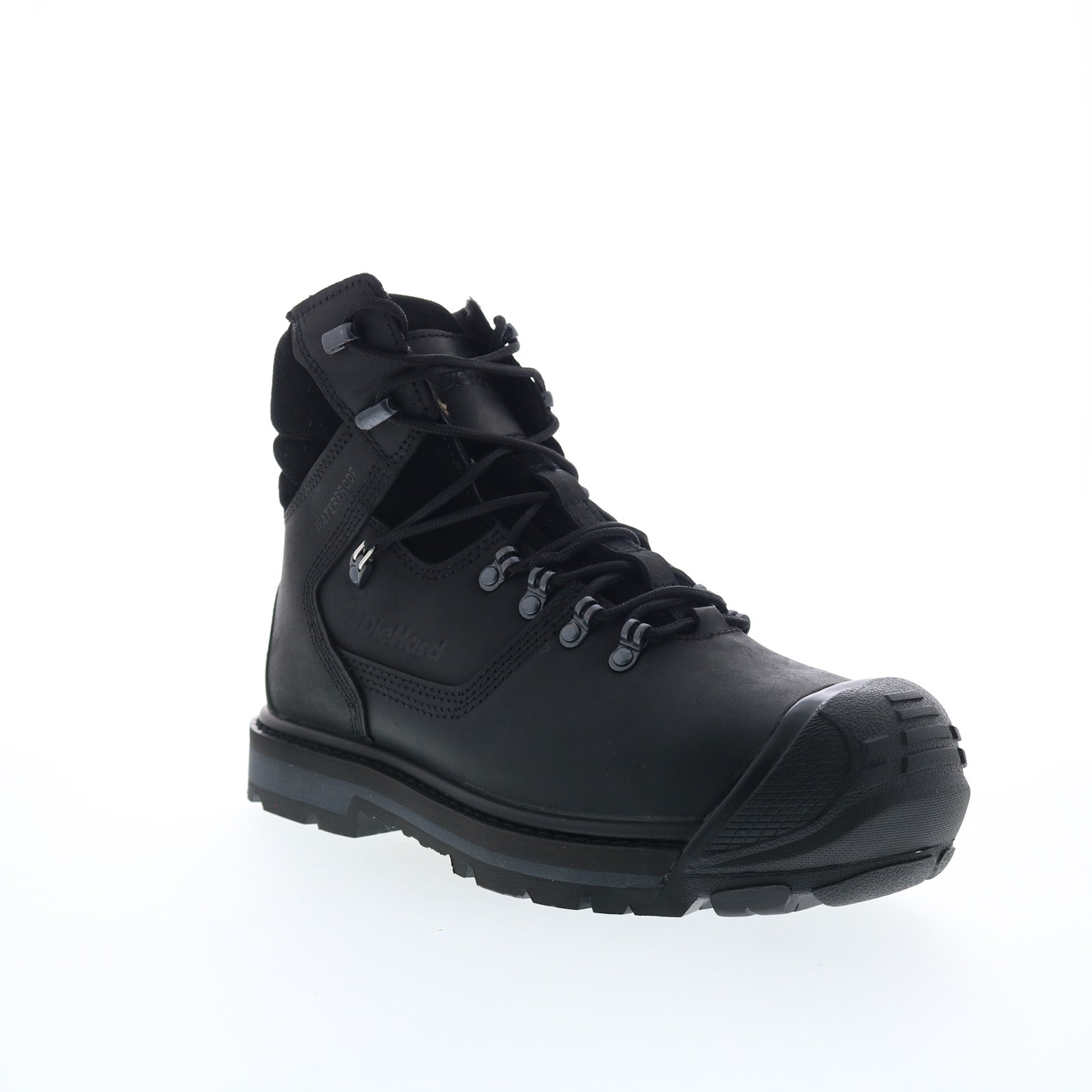 Die Hard Valiant DH60165 Mens Black Leather Lace Up Work & Safety