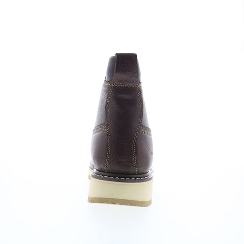 Die Hard Crusader DH60740 Mens Brown Leather Lace Up Work & Safety Boots