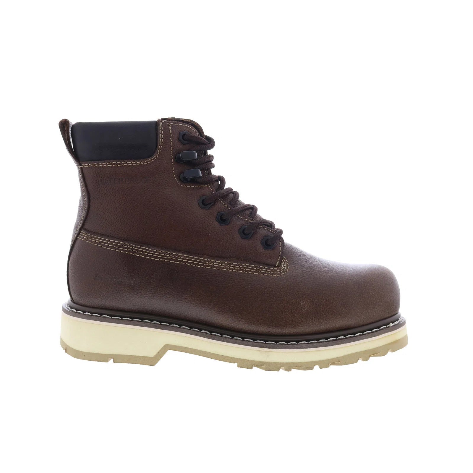 Die Hard Crusader DH60740 Mens Brown Leather Lace Up Work & Safety