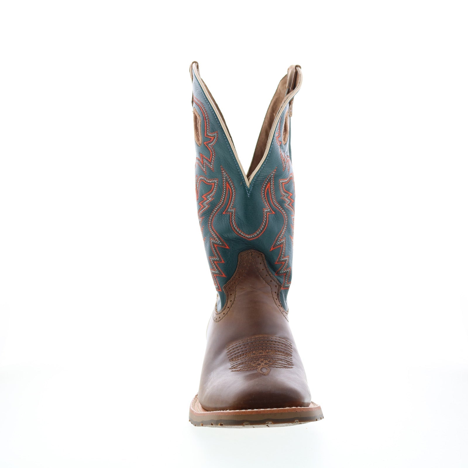 Bottes Western Double H Elliot Marron - Taille 8.5 Large, Neuves Avec Emballage, Fabriquées Au Mexique