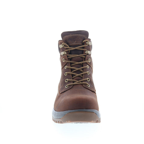 Dunham 8000Works Waterproof 6" Plain Toe Mens Brown Extra Extra Wide 6E Boots